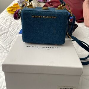 Brandon Blackwood denim trunk